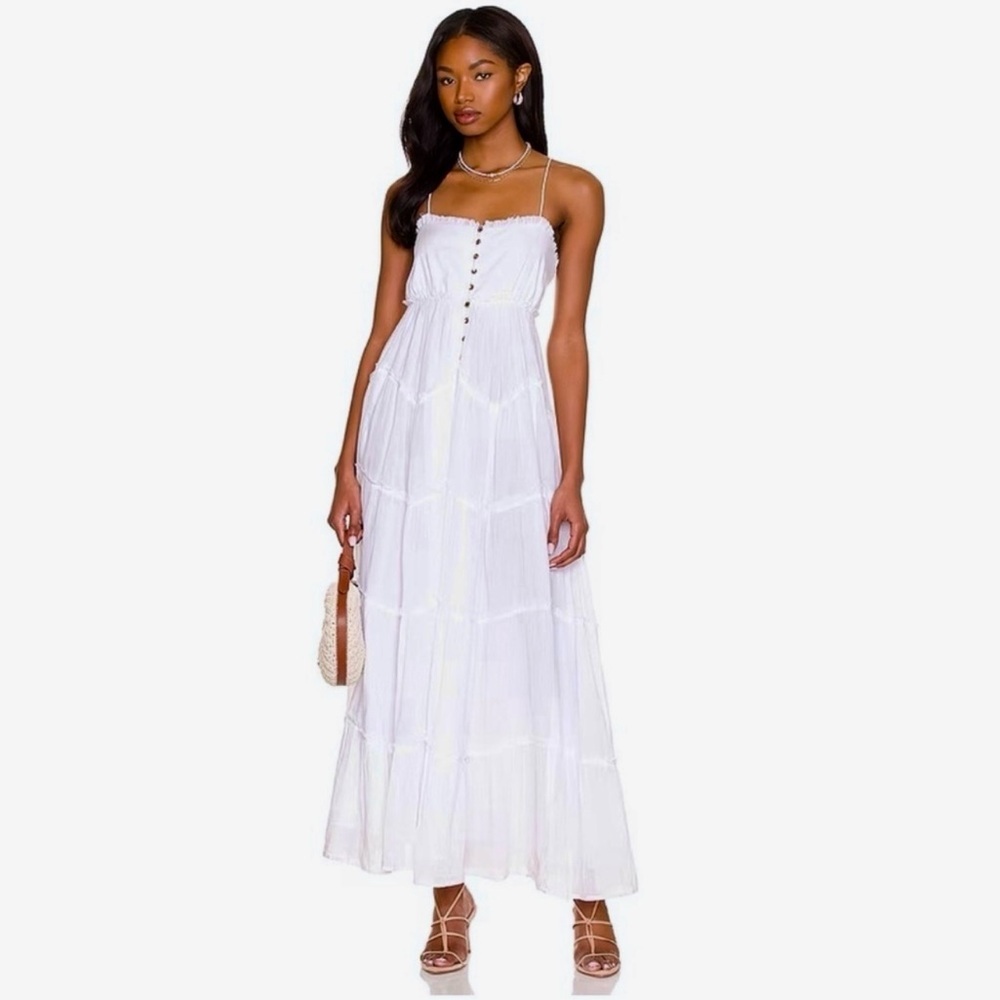 Show Me Your Mumu Gracie Dress in White.
